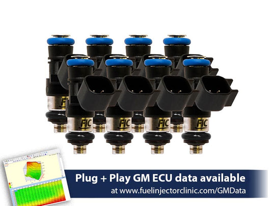 FIC 1000cc/min High Impedance Fuel Injectors - 09-13 6.2 LS Truck - Set of 8