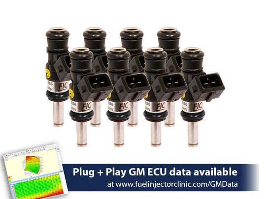 FIC 1200cc/min High Impedance Fuel Injectors - 09-13 6.2 LS Truck - Set of 8