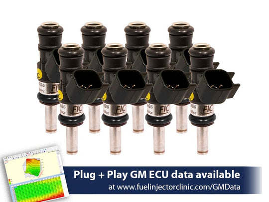 FIC 1440cc/min High Impedance Fuel Injectors - 09-13 6.2 LS Truck - Set of 8