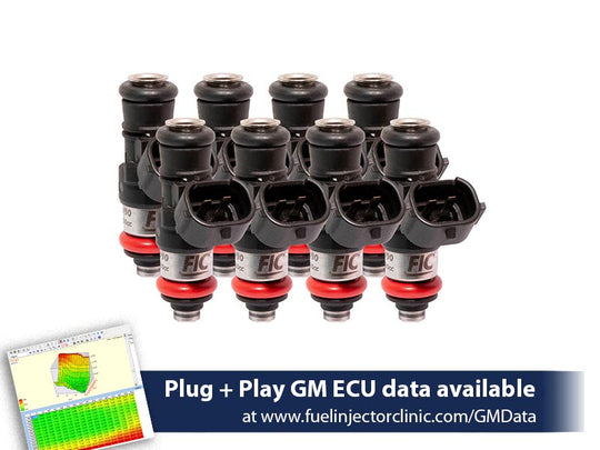 FIC 2150cc/min High Impedance Fuel Injectors - 09-13 6.2 LS Truck - Set of 8