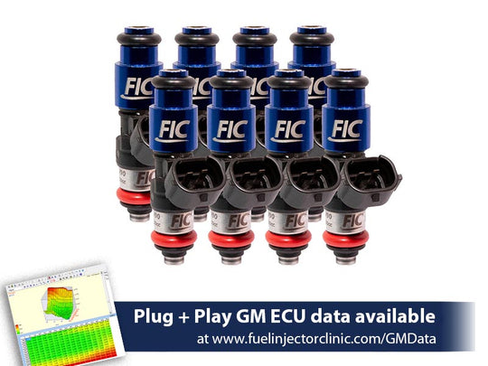 FIC 2150cc/min High Impedance Fuel Injectors - LS2 Fitment - Set of 8
