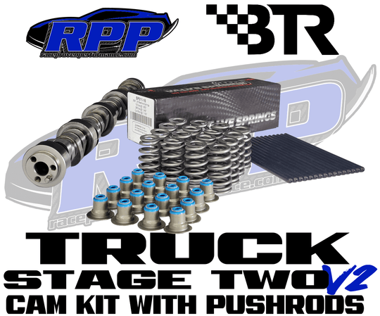 Brian Tooley Racing (BTR) Gen III/IV Truck Cam Kit Stage 2 V2 w/ Pushrods