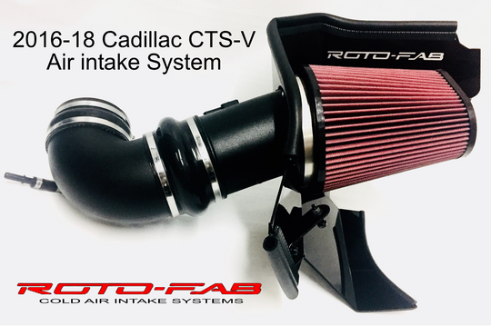 Roto-Fab Cold-Air Intake 10161061 - 2016-2020 Cadillac CTS-V - Oiled Filter