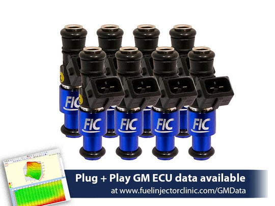 FIC 1200cc/min High Impedance Fuel Injectors - 07-13 LS Truck - Set of 8