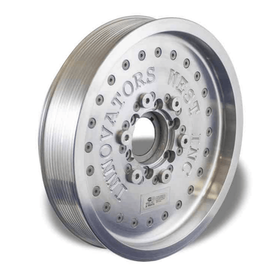 Innovators West 775 LT5 ZR1 6.2L Corvette 11-Rib – 9% Overdrive Racing Harmonic Balancer