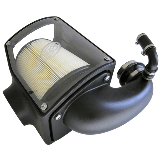 S&B Cold Air Intake 75-5045D - 92-00 GMC K-Series V8-6.5L Duramax Dry Dry Extendable White