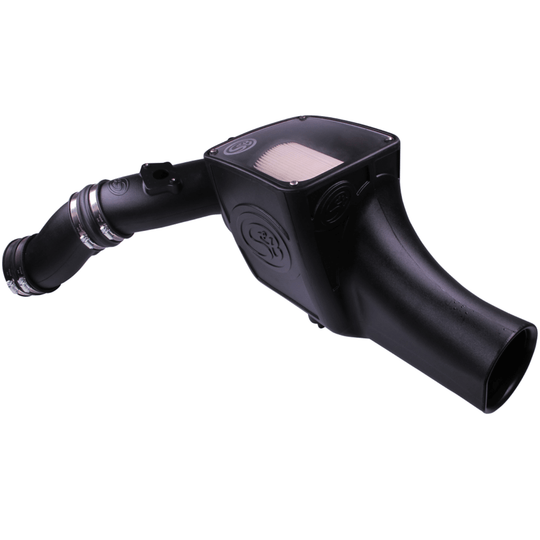S&B Cold Air Intake 75-5070D - 03-07 Ford F250 F350 F450 F550 V8-6.0L Powerstroke Dry Extendable White