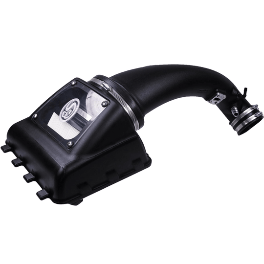 S&B Cold Air Intake 75-5076D - 11-14 Ford F150 V8-5.0L Dry Dry Extendable White