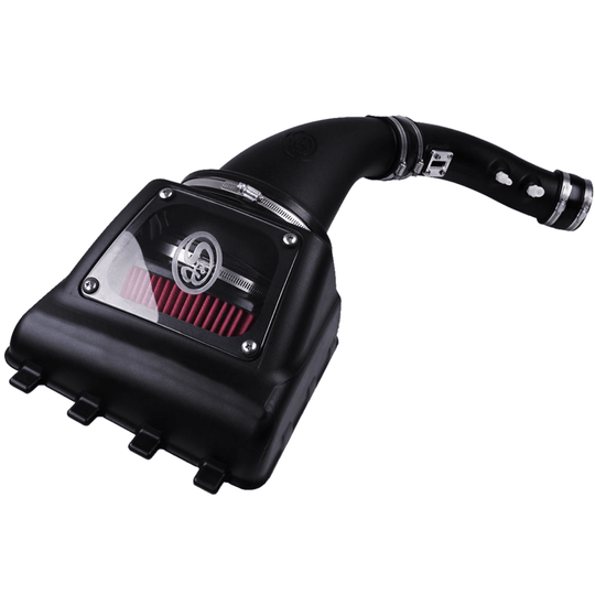 S&B Cold Air Intake 75-5077 - 10-16 Ford F150 V8-6.2L Raptor Oiled Cotton Cleanable Red
