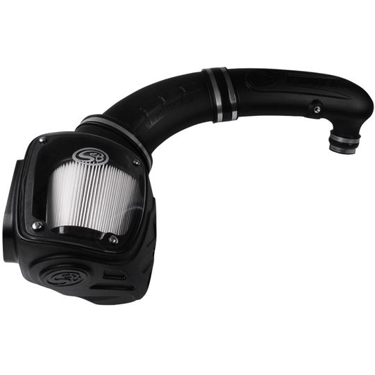 S&B Cold Air Intake 75-5079D - 97-06 Jeep Wrangler TJ L6-4.0L Dry Dry Extendable White