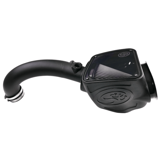 S&B Cold Air Intake 75-5082D - 16-18 Nissan Titan, V8-5.0L Cummins Dry Dry Extendable White