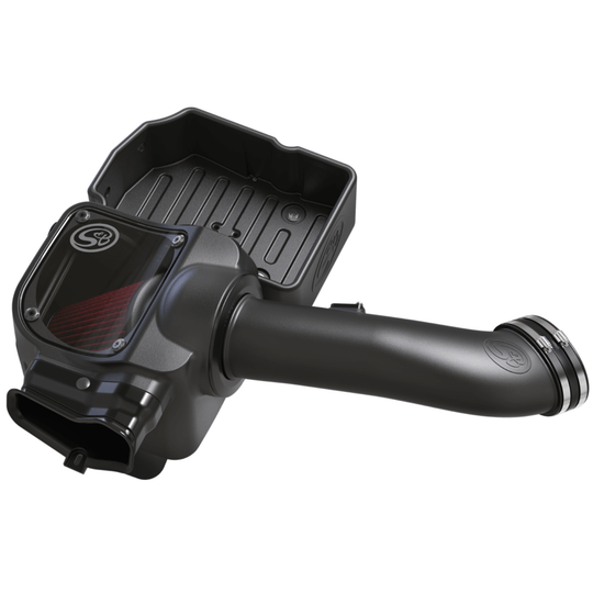 S&B Cold Air Intake 75-5085 - 17-19 Ford F250 F350 V8-6.7L Powerstroke Cotton Cleanable Red