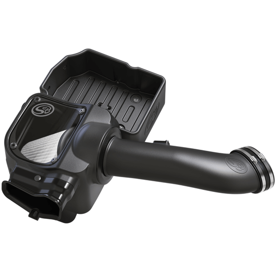 S&B Cold Air Intake 75-5085D - 17-19 Ford F250 F350 V8-6.7L Powerstroke Dry Extendable White