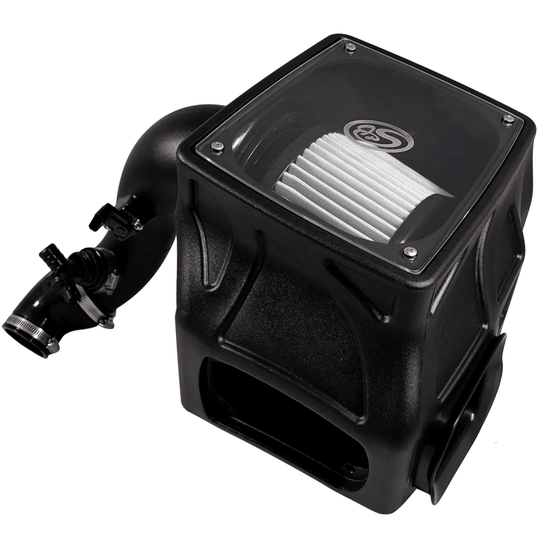 S&B Cold Air Intake 75-5086D - 16-19 Chevrolet Colorado GMC Canyon 2.8L Duramax Dry Dry Extendable White