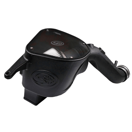 S&B Cold Air Intake 75-5092D - 10-12 Dodge Ram 2500 3500 6.7L Cummins Dry Extendable White