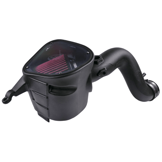 S&B Cold Air Intake 75-5093 - 07-09 Dodge Ram 2500 3500 4500 5500 6.7L Cummins Cotton Cleanable Red