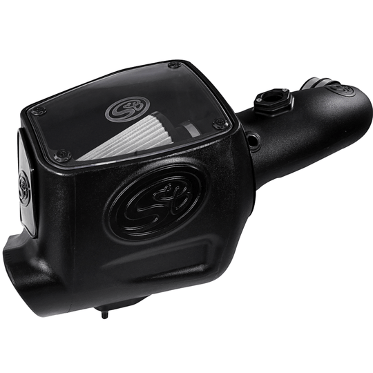 S&B Cold Air Intake 75-5105D - 08-10 Ford F250 F350 V8-6.4L Powerstroke Dry Extendable White