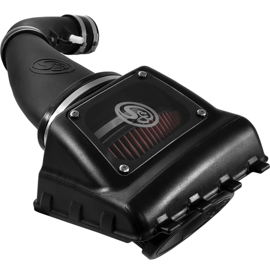 S&B Cold Air Intake 75-5108 - 11-16 Ford F250, F350 V8-6.2L Oiled Cotton Cleanable Red