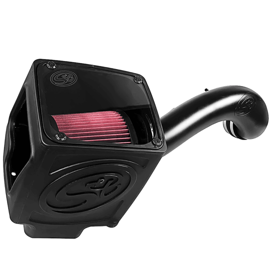 S&B Cold Air Intake 75-5110 - 16-19 Silverado/Sierra 2500, 3500 6.0L Cotton Cleanable Red