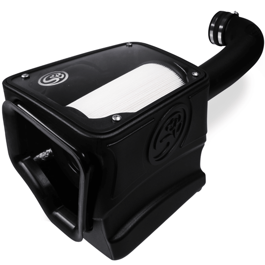 S&B Cold Air Intake 75-5116D - 17-18 Chevrolet GMC Silverado/ Sierra 1500, Tahoe, Suburban, Yukon, XL, Denali, 5.3L, 6.2L Dry Extendable White