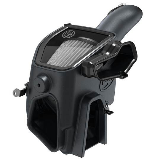 S&B Cold Air Intake 75-5140D - 2020 Ford F250 F350 V8-6.7L Powerstroke Dry Extendable White