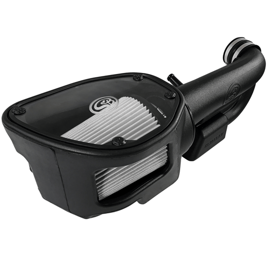 S&B Cold Air Intake 75-5060D - 12-18 Jeep Wrangler JK V6-3.6L Dry Dry Extendable White