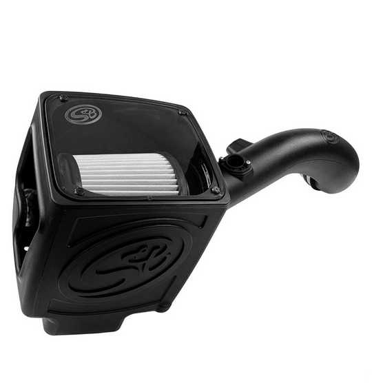 S&B Cold Air Intake 75-5061-1D - 09-13 Chevrolet Silverado/ Sierra 2500 3500 6.0L Dry Extendable White