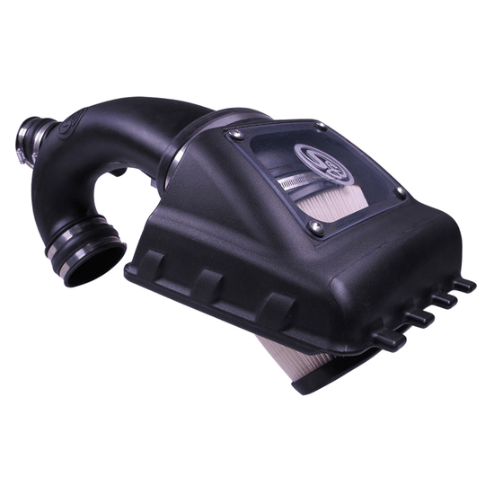 S&B Cold Air Intake 75-5067D - 11-14 Ford F150 V6-3.5L Ecoboost Dry Dry Extendable White