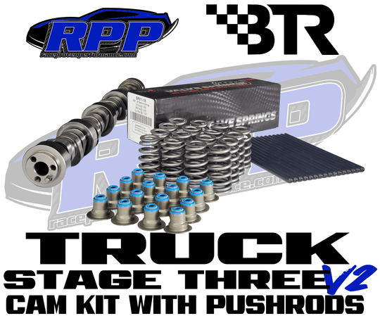 Brian Tooley Racing (BTR) Gen III/IV Truck Cam Kit Stage 3 V2 w/ Pushrods