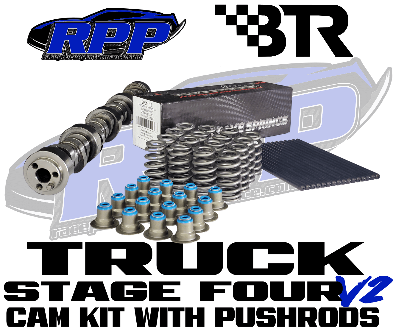 Brian Tooley Racing BTR Gen III IV Truck Cam Kit Stage 4 V2 w